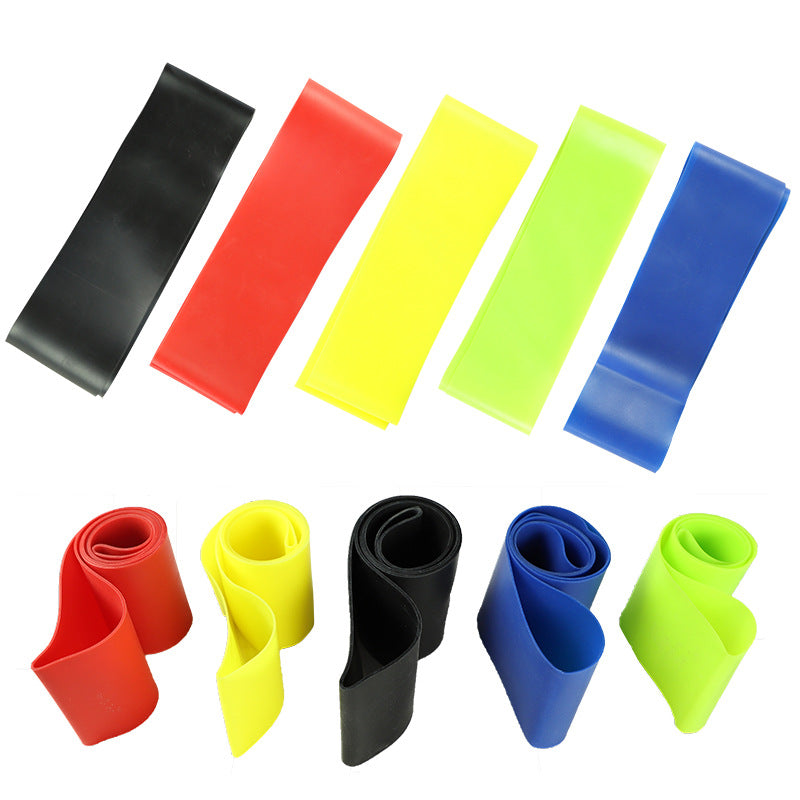 Resistance bands rolled